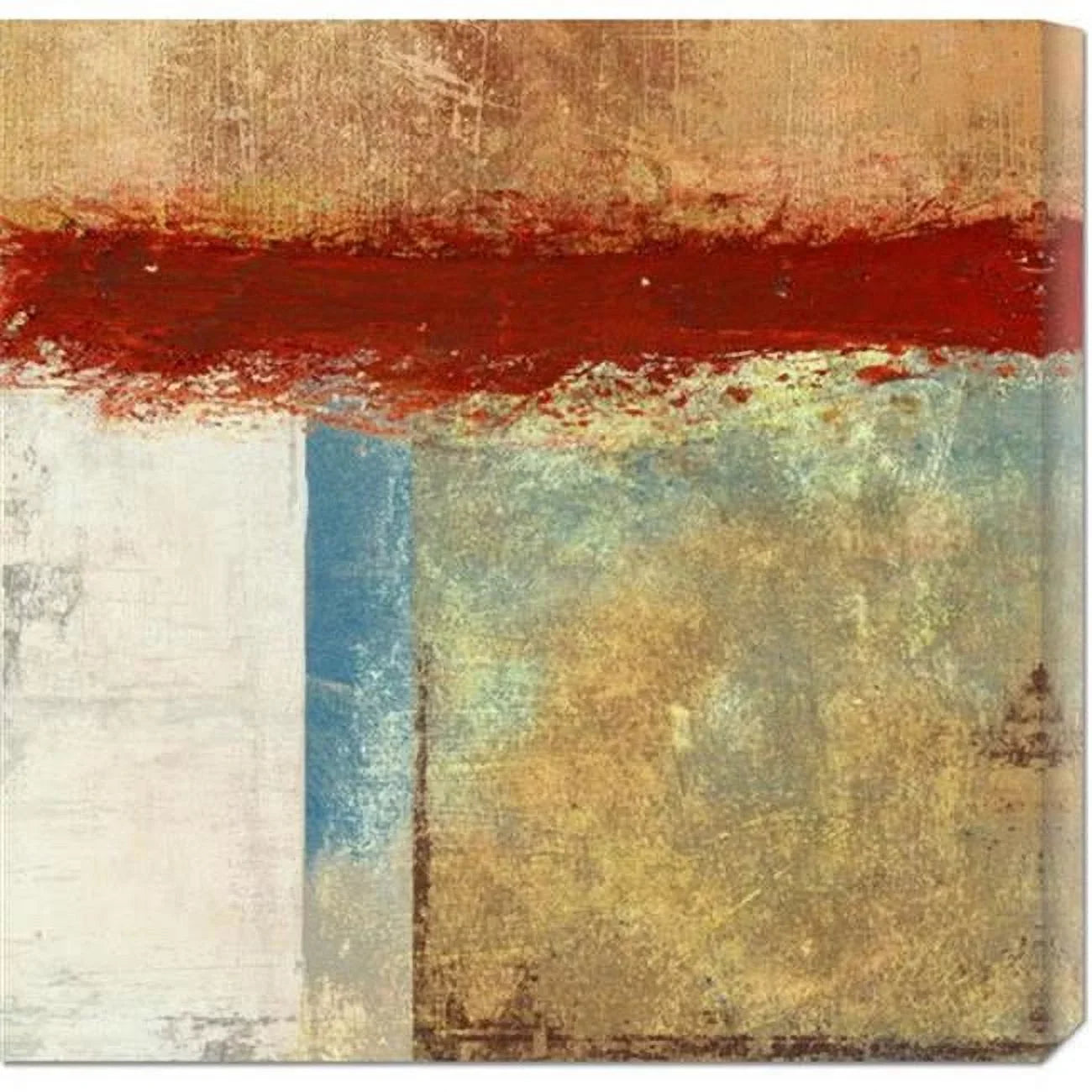 Stretched Aprile Alessio 'Direction II' Canvas