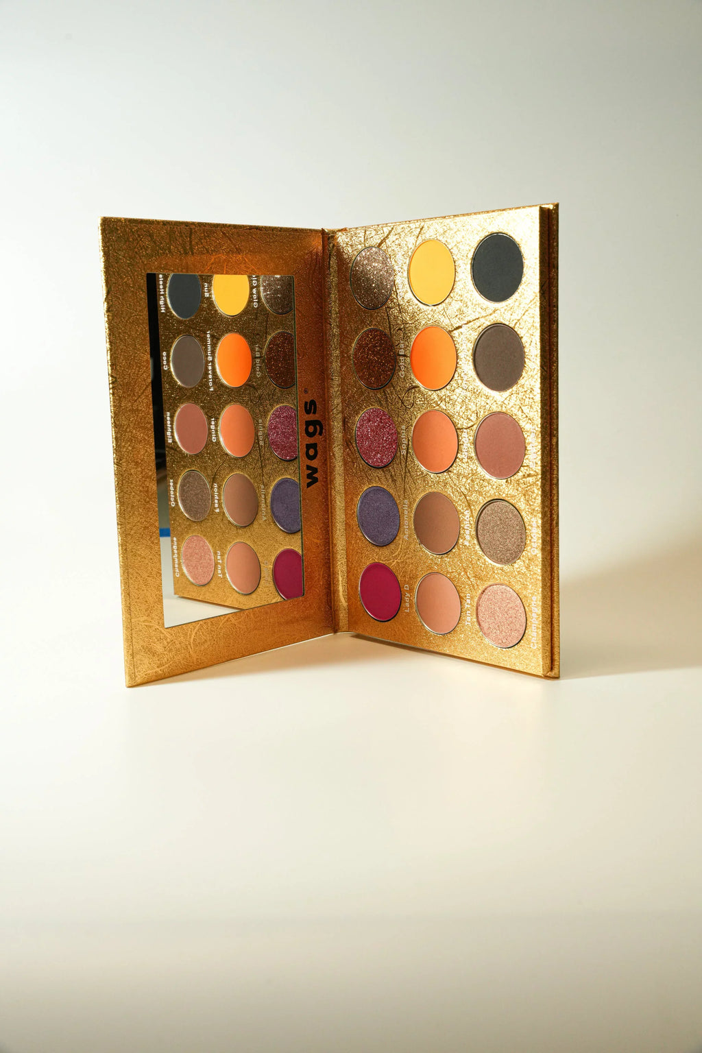 Colors Eyeshadow Gold Vibrant Summer Matters Palette, High Wags Palette, Pigmented and