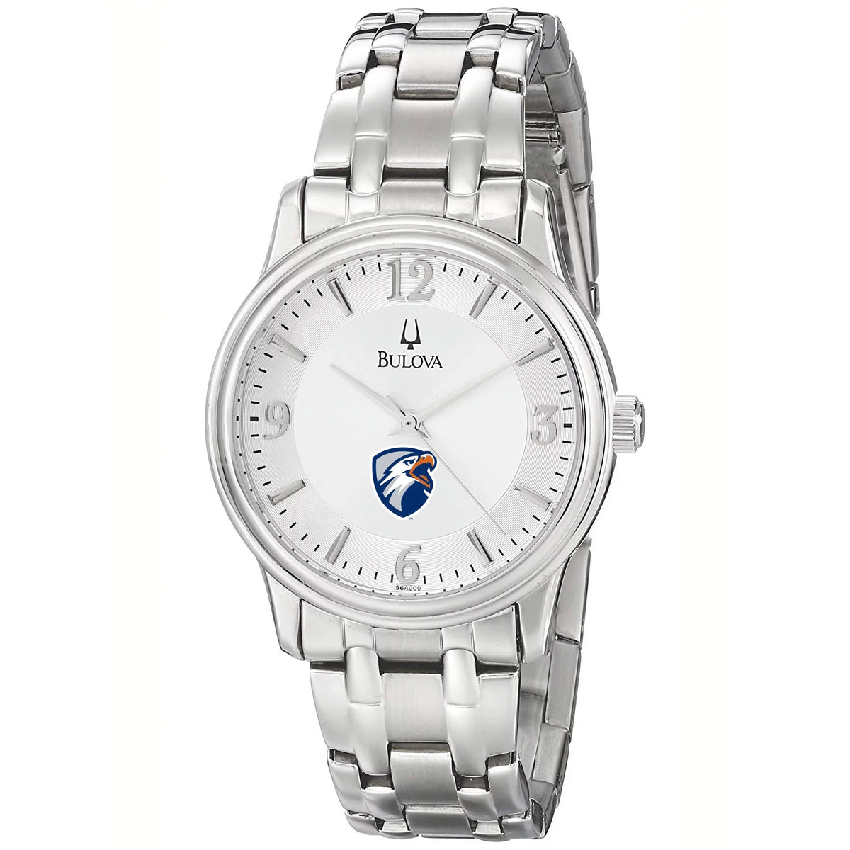 Silver Texas Bulova Quartz Stainless Patriots Watch Tyler Men's Steel