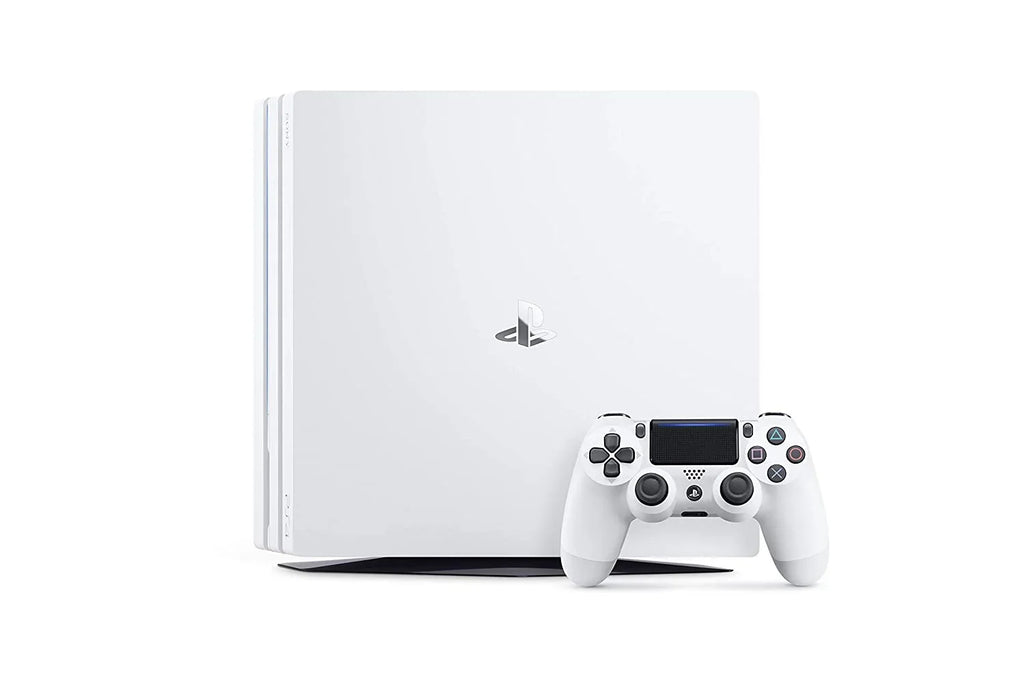Used Gaming 1TB Pro White + 4 With With Microphone Sony Earbuds AXTION 2 Console G9 PlayStation BOLT Bundle Controller