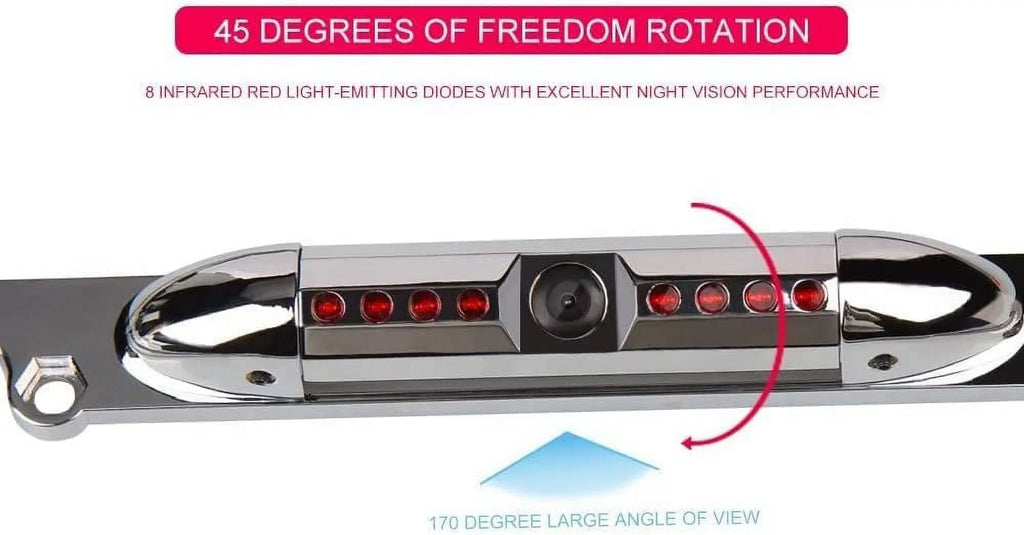 Plate Compatible Backup Angle Frame Jensen, CAM120 Vision Clarion, Sony, Night View Camera License with HD Kenwood, JVC, BOSS, Dual, Rear Waterproof 170° SoundStream, Rockford Pioneer, Stinger,