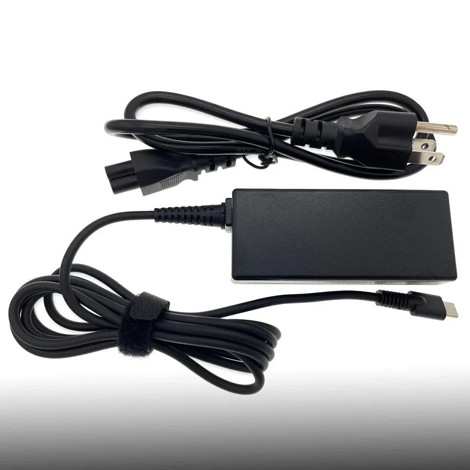 Type-C 7390 USB 7285 AC Charger Latitude 7210 Dell 7200 2-in-1 Power Adapter for