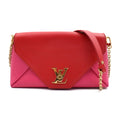 LOUIS bag note M54501 red Pre-Owned chain gold (Good) Louis leather Vuitton pink shoulder VUITTON hardware love