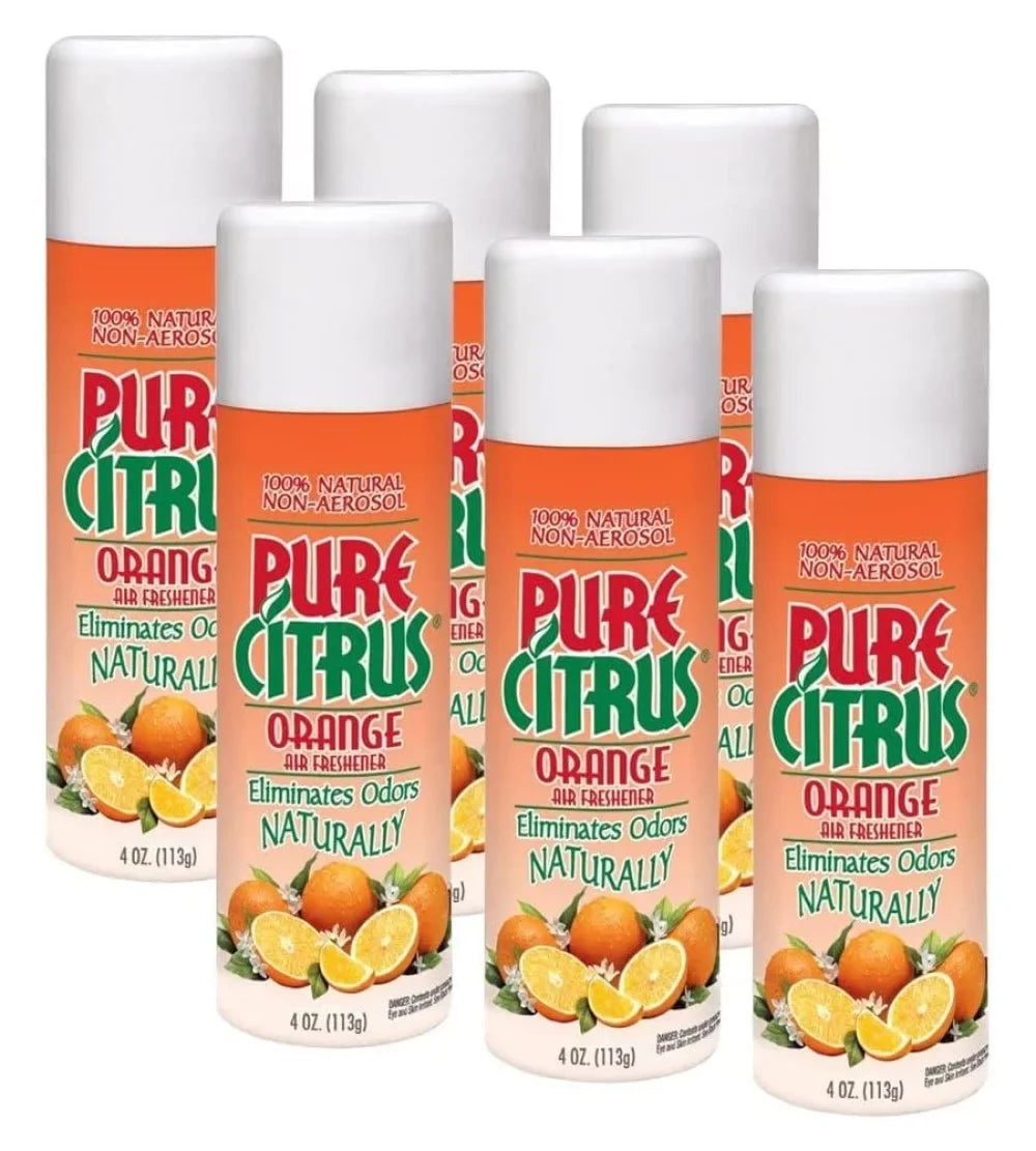 (Pack oz Pure NA228-6 Citrus oxygen Spray, fl Scent, 6) Refreshing of Non-Aerosol Freshener Orange 4