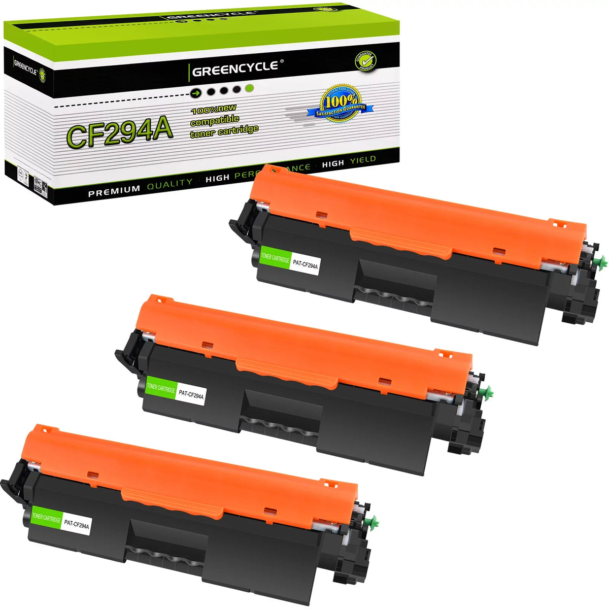 for Cartridge CF294A Laserjet 3 M148fdw HP Pack 94A Replacement Black M148dw with Printer Compatible MFP M149 GREENCYCLE M149fdw Toner M118dw Pro