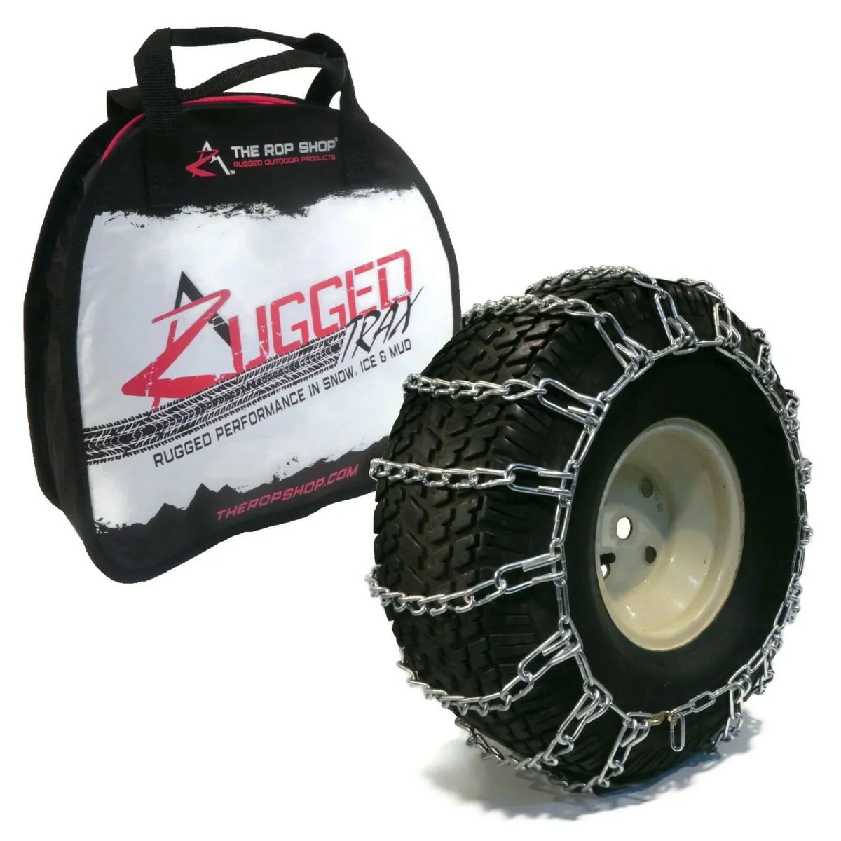 UTV Tire Pair For Teryx 2 Chains Kawasaki ROP 19x9.5x8 Mule Shop The Vehicle | Link Many
