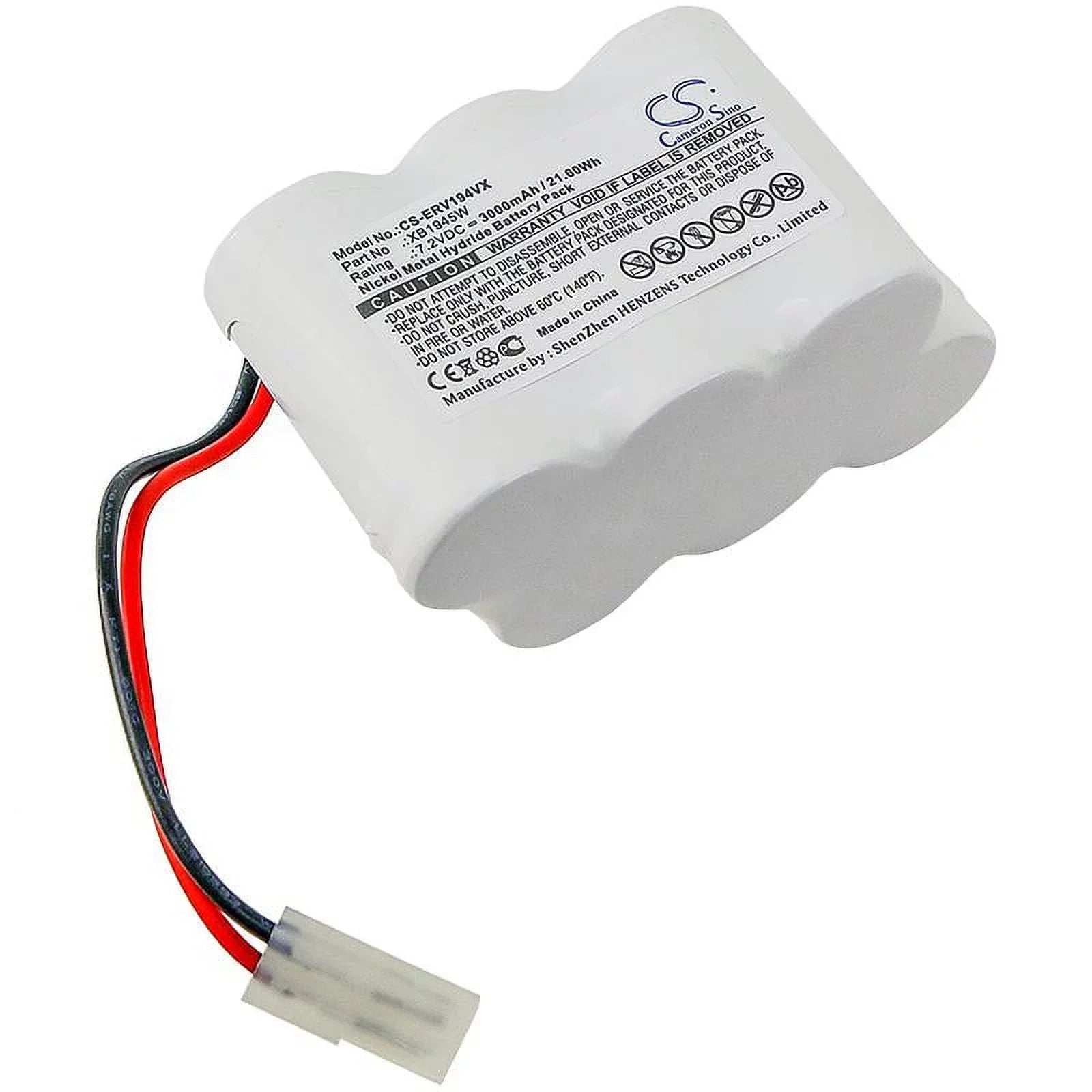 Sweeper by Euro-Pro XB1946, VX2, V1945Z, V1945, sold for - V1945Z 3000mAh Sweeper, XB1946W, XB1945W smavco Battery