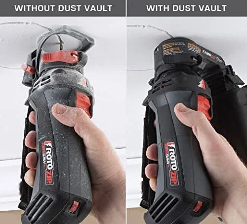Vault Dust L Rotozip Plastic pc. 4 Attachment in. 1 x 1