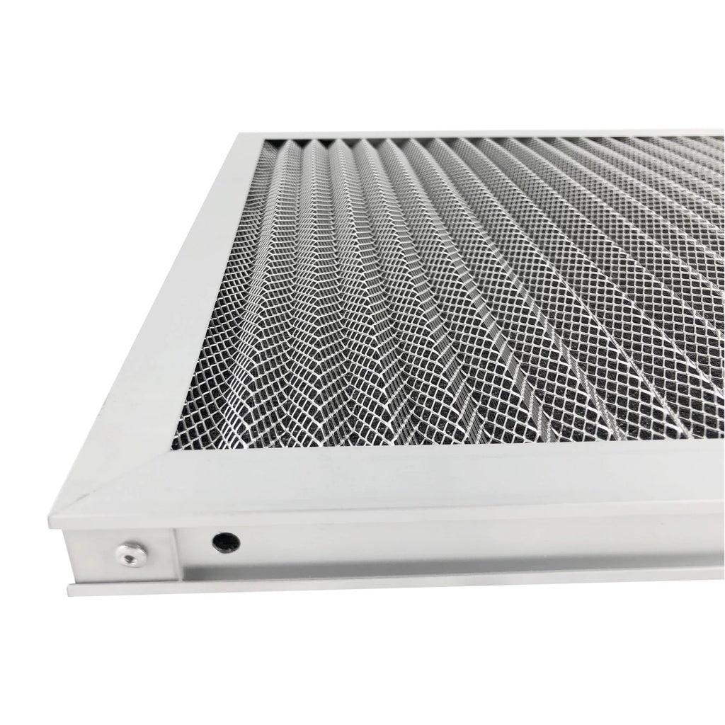 oxygen 14" 1"), Furnace Filter Filter Washable oxygen AC x Electrostatic x Aluminum Central (14"