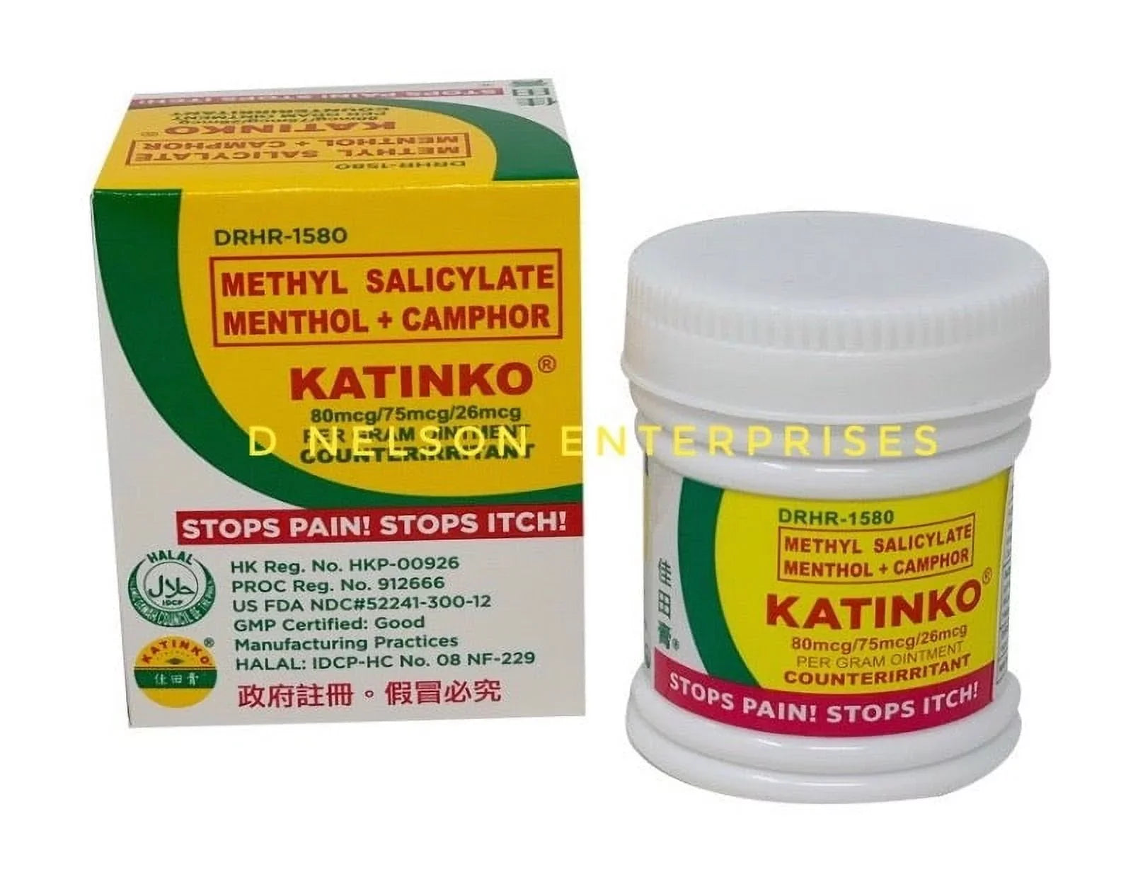 Pain 4 & Jars Expert, Katinko Ointment, 30g Itch