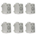 6 OVCDG Piece Gray Controls Set Solutions Volume Weatherproof Theater Outdoor