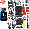 W/ Accessory Set Black HERO6 GoPro Bundle