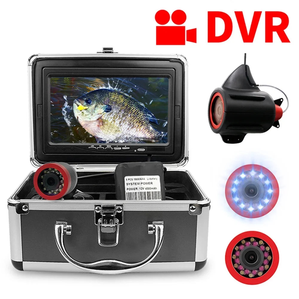 Underwater Compact Finder Convenient Fishing, and movable Fish Camera Inch Video for 7 Anglers Traveling Lightweight, Lake Fishing Erchang DVR Sea for