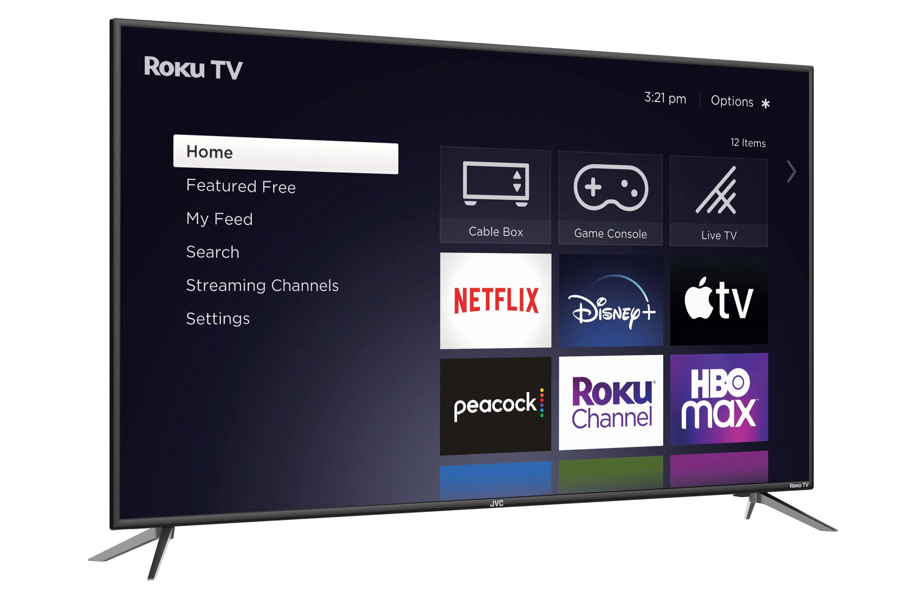 JVC Series TV Roku LT-58MAW804 QLED UHD 58" 4K Class Smart Quantum