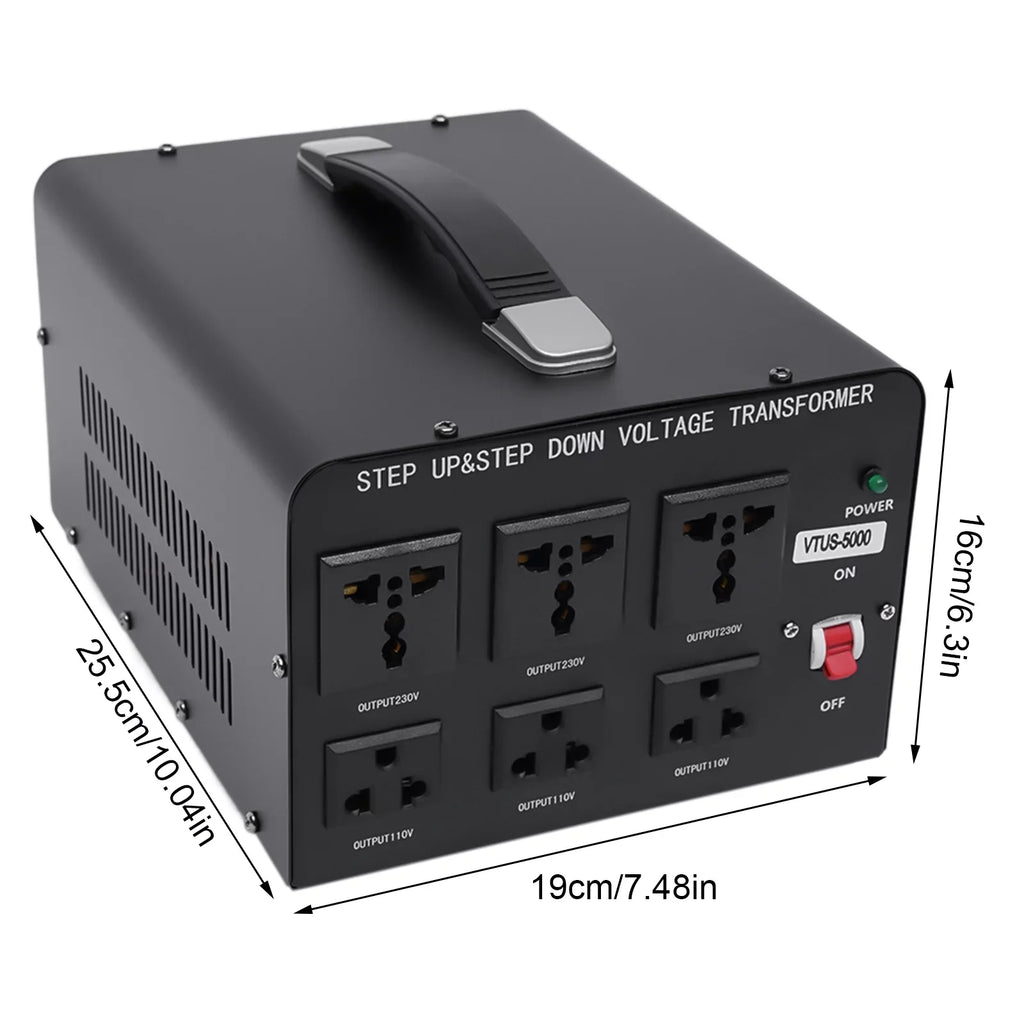 Heavy Voltage Power Step 220V 220V 5000 Converter to Convert Voltage Duty Up/Down Peak to / Converter 110V Loyalheartdy 110V Watt Electric Transformer