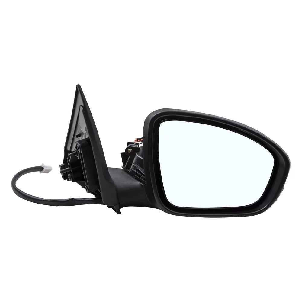 Match Mirror Sentra Aftermarket Paint Replacement With 2020-2021 To Passenger Nissan Power Compatible Brock Right With Black Heat-Signal-Camera