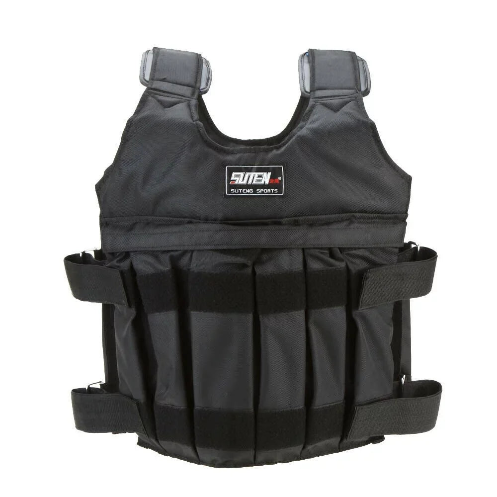 Vest Weight Vest Adjustable 44lbs-110lbs Training 110LBS(50KG) Weighted Gym Adjustable Running Workout Fitness Weight