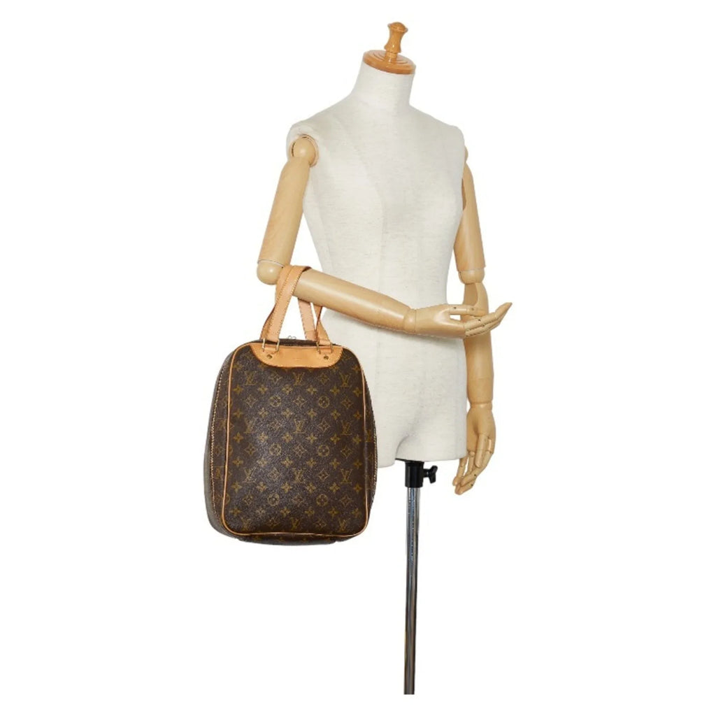 (Good) Pre-Owned VUITTON Vuitton Monogram Leather Women's LOUIS M41450 Excursion Louis Handbag Brown