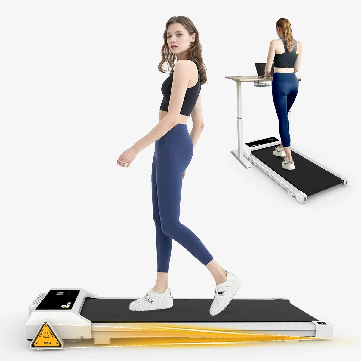 Stay innovative Desk & LED Bluetooth Speakers our active Under with - day Display - Under all 48.5 Compact Treadmill Desk Treadmill! with