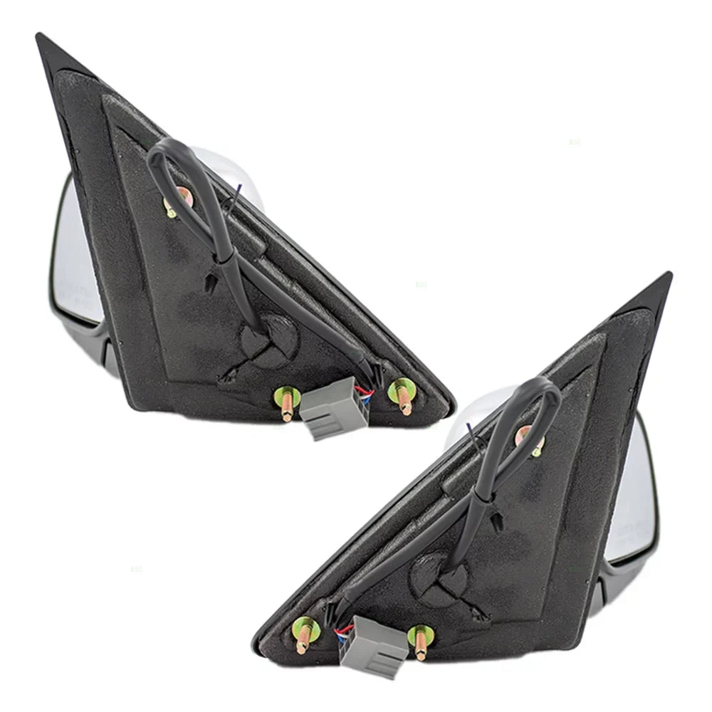 with Compatible 6W7Z17682AA Crown Mirrors Upgrade with Driver Power Replacement 98-08 and Brock View Grand Side Victoria Passenger Performance Chrome Marquis 6W7Z17683AA