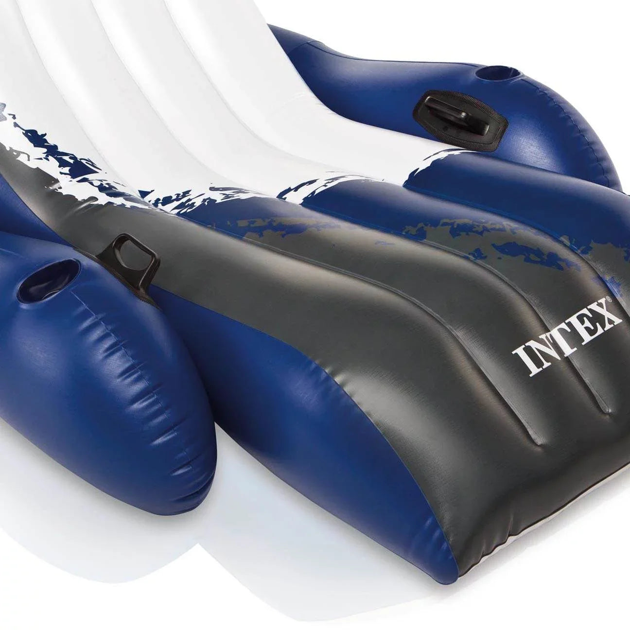 blow-up Holders Recliner Cup Comfortable with Lounges Floating (3 Pack) Intex