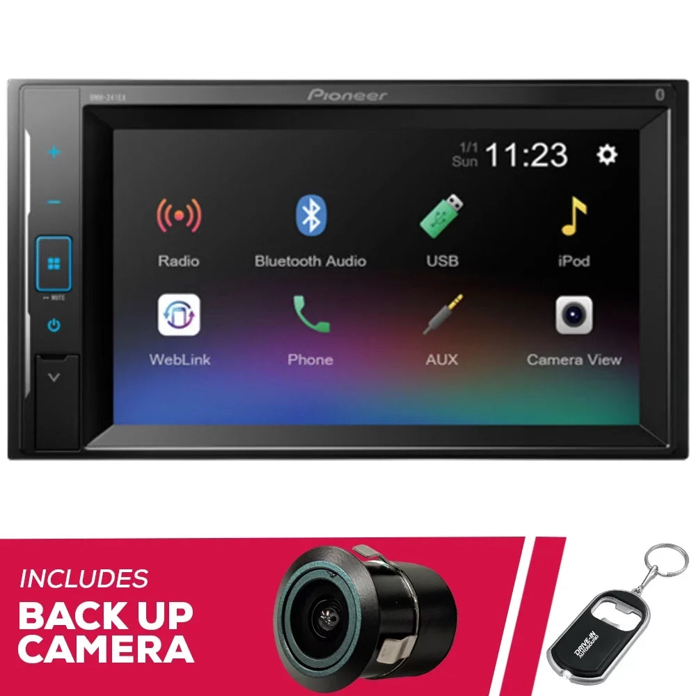 Not New 6.2" CDs) Receiver (Does Camera Play Pioneer Multimedia w/ DMH-241EX Bullet