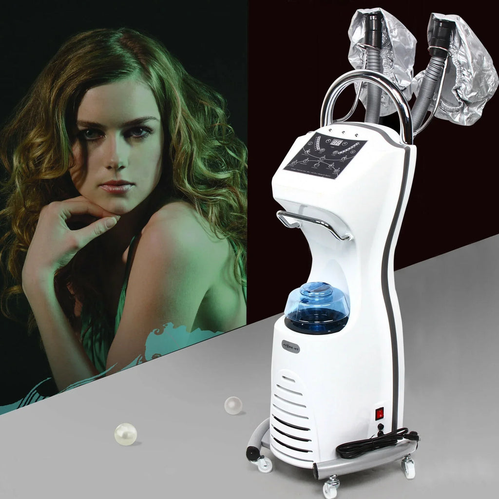 Hair 7 Oukaning Perming Heating Steamer Ozone Mode Dyeing Oil Care Treatment 700W Machine