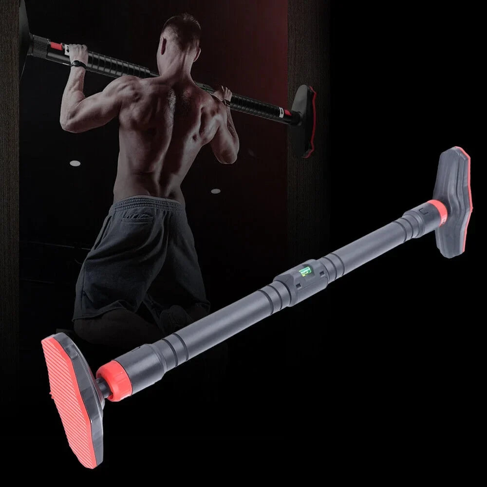 Home Up ZhdnBhnos Adjustable Pull Duty Heavy Gym Bar Doorway Bar Fitness Horizontal 28.74-41.34inch Up Chin Bar