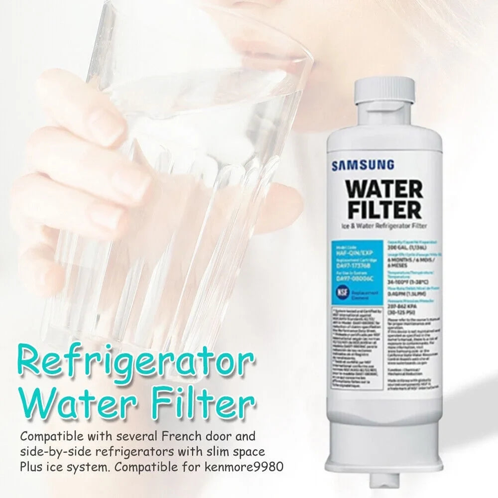 HAF-QIN, DA97-17376B with Water PACK HAF-QIN/EXP, Filter Compatible Refrigerator DA97-08006C 4