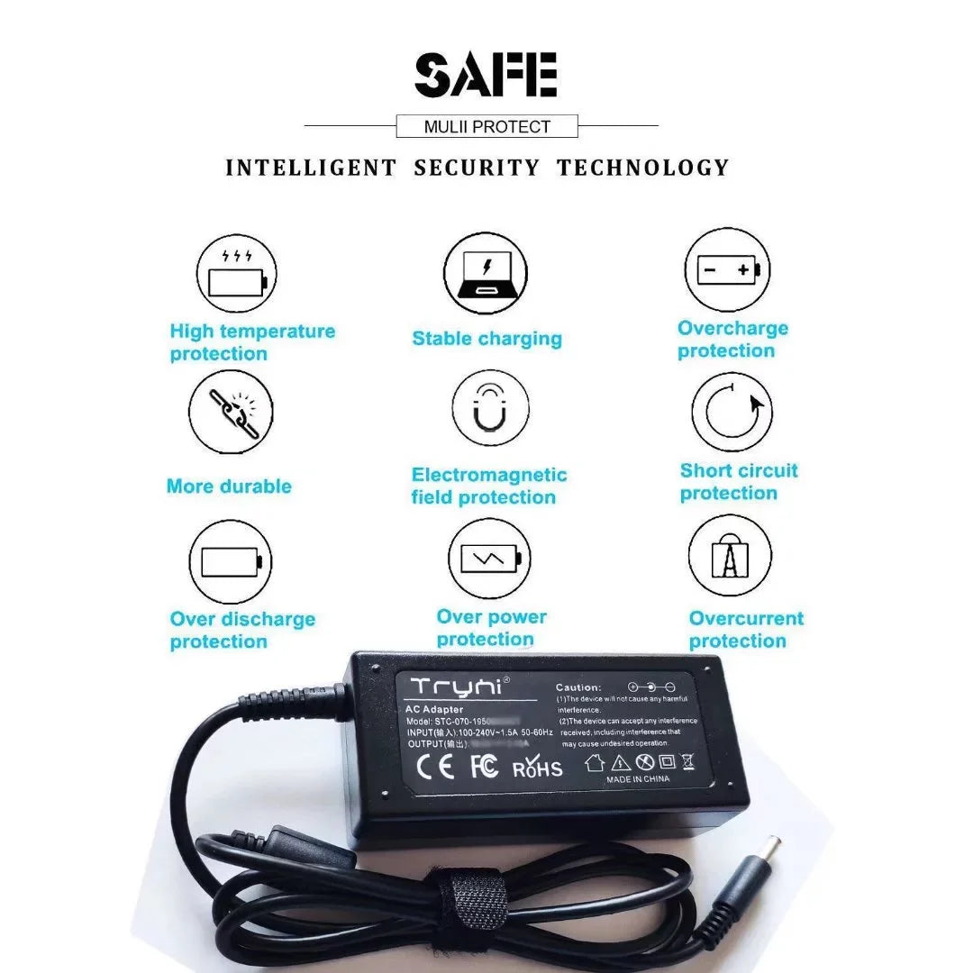 Laptop 645-G2 HP 450-G3 640-G2 Supply Cord AdapterCharger 650-G2 455-G3 ProBook Power AC for 440-G3 New Notebook 430-G3 655-G2