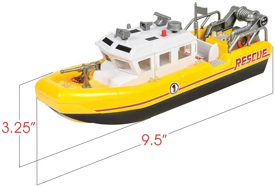 Kids, Vessel, Gift Bathtub for for ArtCreativity Toy Water, Rescue Great Girls, Battery-Operated Birthday Boys in and Floats Ship for Floating Aquatic Toy Pool and Children
