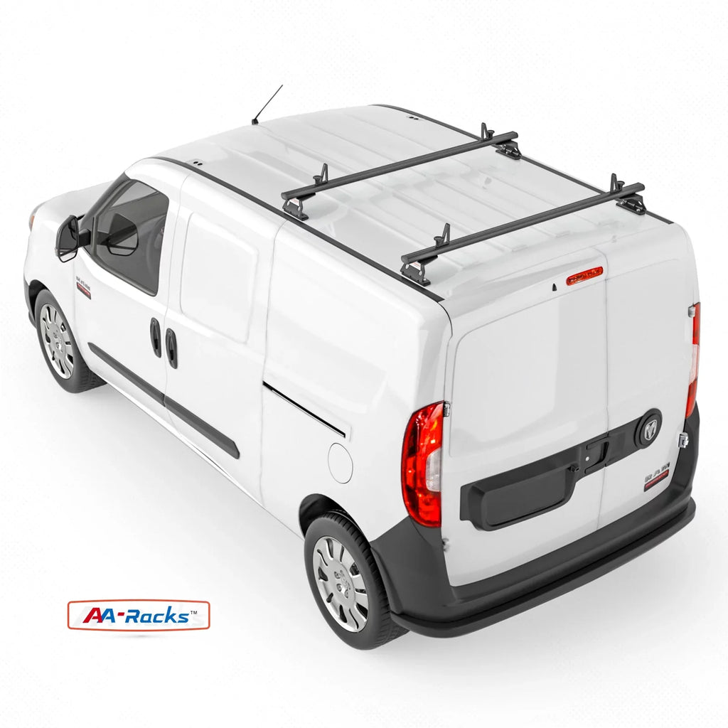 AX312-PR w/ RAM Ladder Rack AA-Racks Model System Van (50") Black Bar 2015-On Roof City Aluminum ProMaster Stopper 2