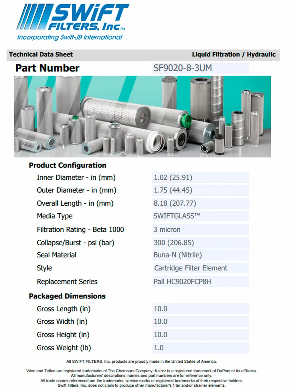 3 Element Micron KOGYO rtridge Filter TAISEI Microglass Interchange Direct P-T-M3-3M Construction for