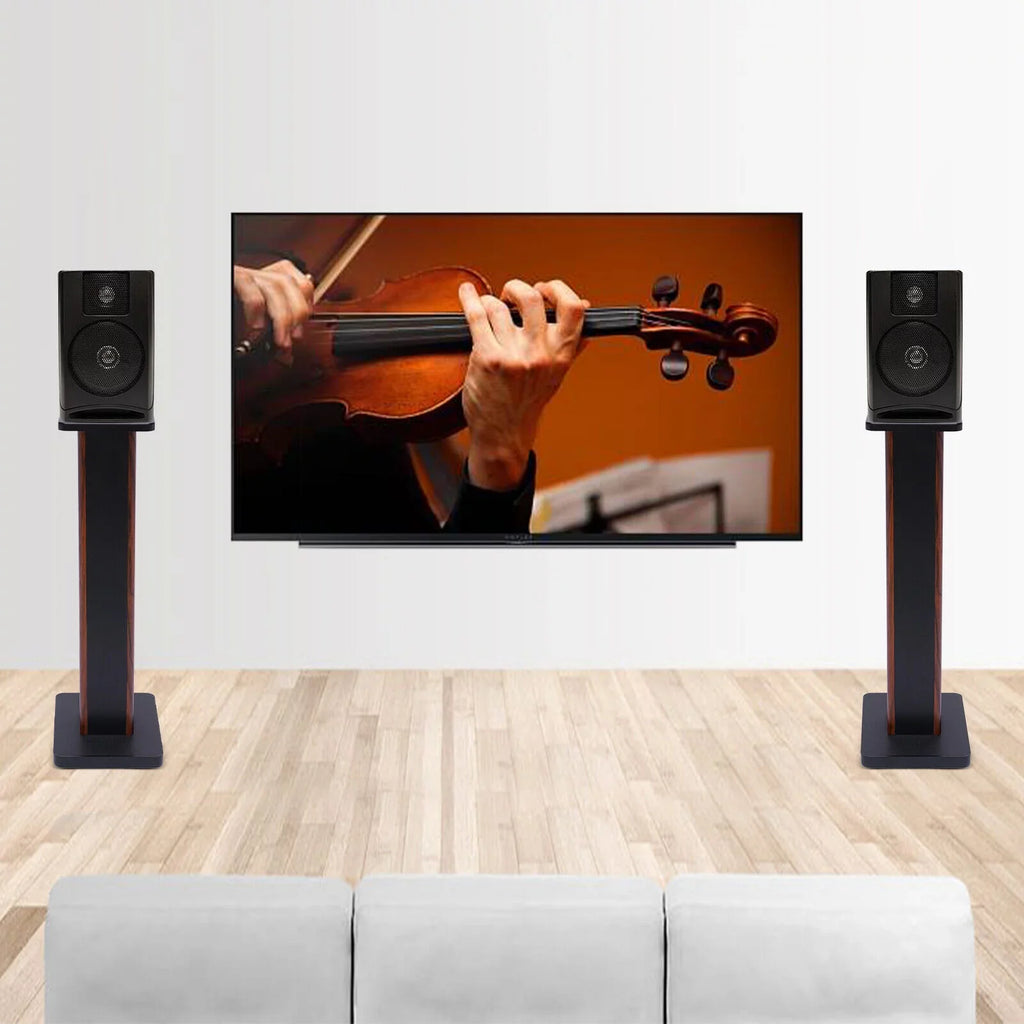 Theater Studio Stands Holder 2x28" Speaker Monitor Speaker Stand Multimedia Home