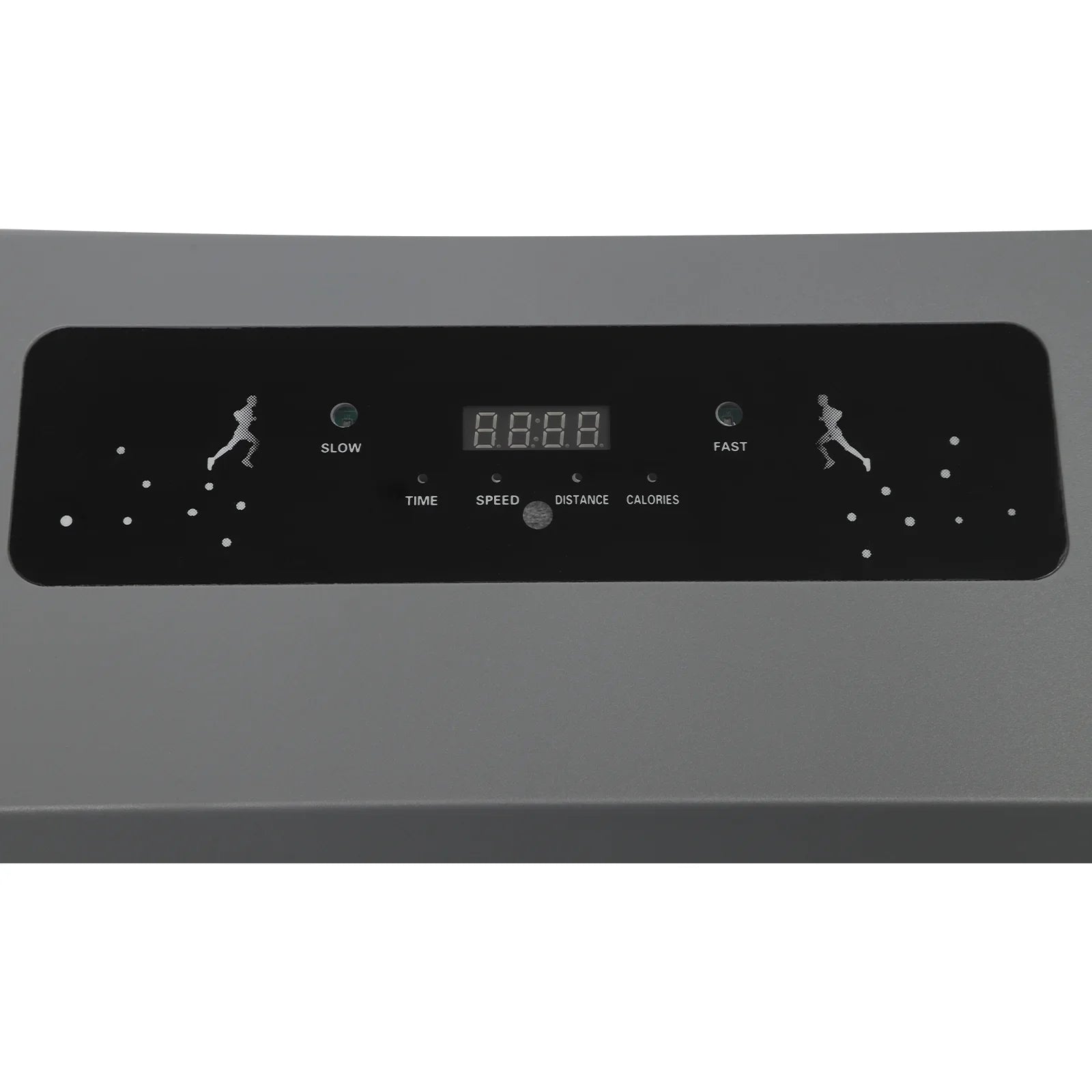 Treadmill Desk Display, Miumaeov Home Folding for Office Electric Treadmill, Jogging Under Remote and with LED 3.0HP in 2 Walking Control 1 (Gray)