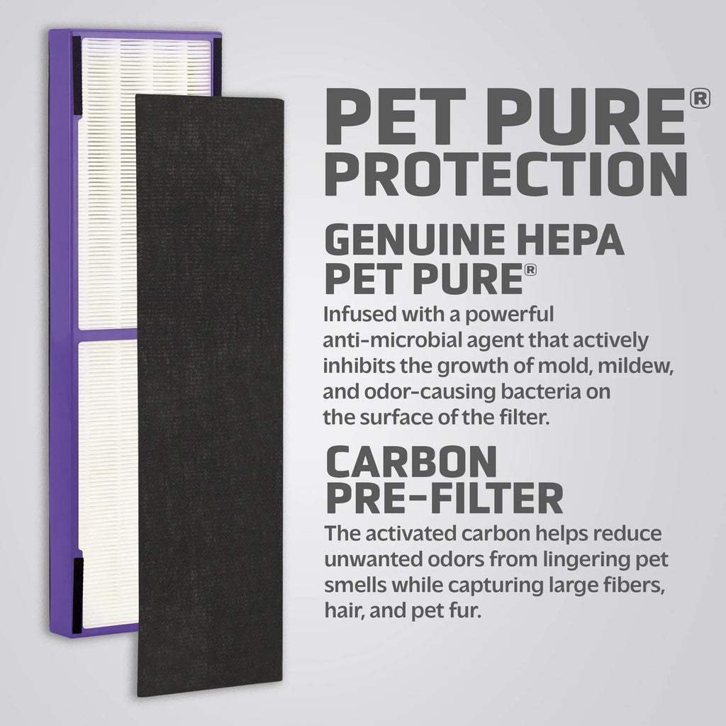 FLT4850PT4PK and B, AC4800 Pure AC4900, Replacement GermGuardian Filter FLT4850PT4PK, atmospheric HEPA Purifier 4-Pack, AC4300, for Pet