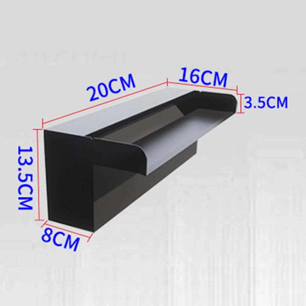 Mount Steel, SunniMix Spring Waterfall Stainless Spillway Spillway Pool Pond Hot Hotel SPA Wall Fountain for Feature Lobby,