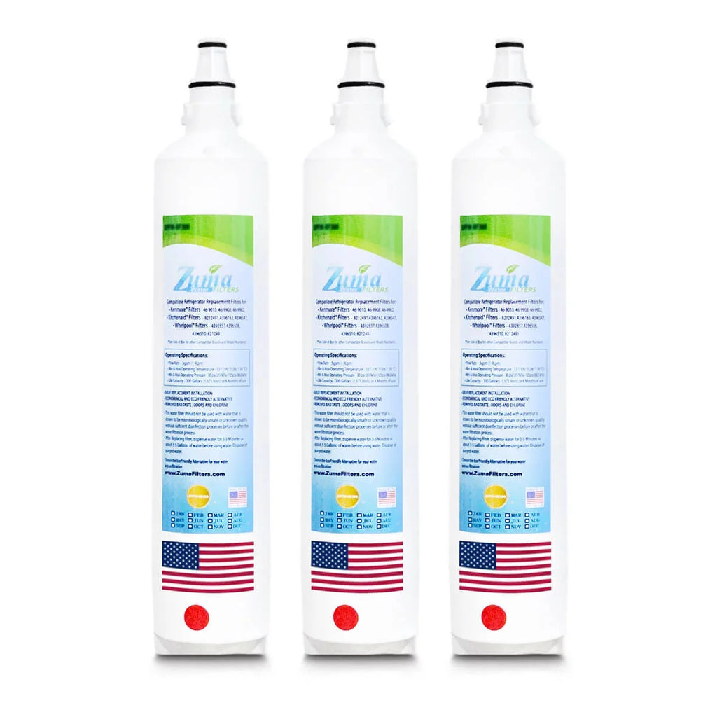 '- , , # ZUMA U.S.A. Filters Brand Model Pack Subzero® ZWFZ1-RF750 Made Compatible with Water BI48SDO , in - 3