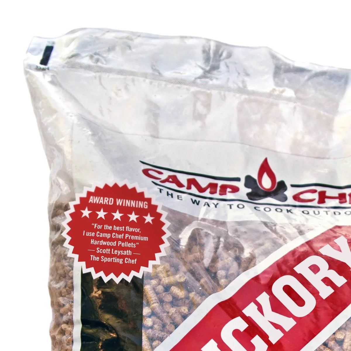 Camp Hardwood Smoker Hickory BBQ lbs Premium Chef 20 (2 Pack) Pellets, Grill