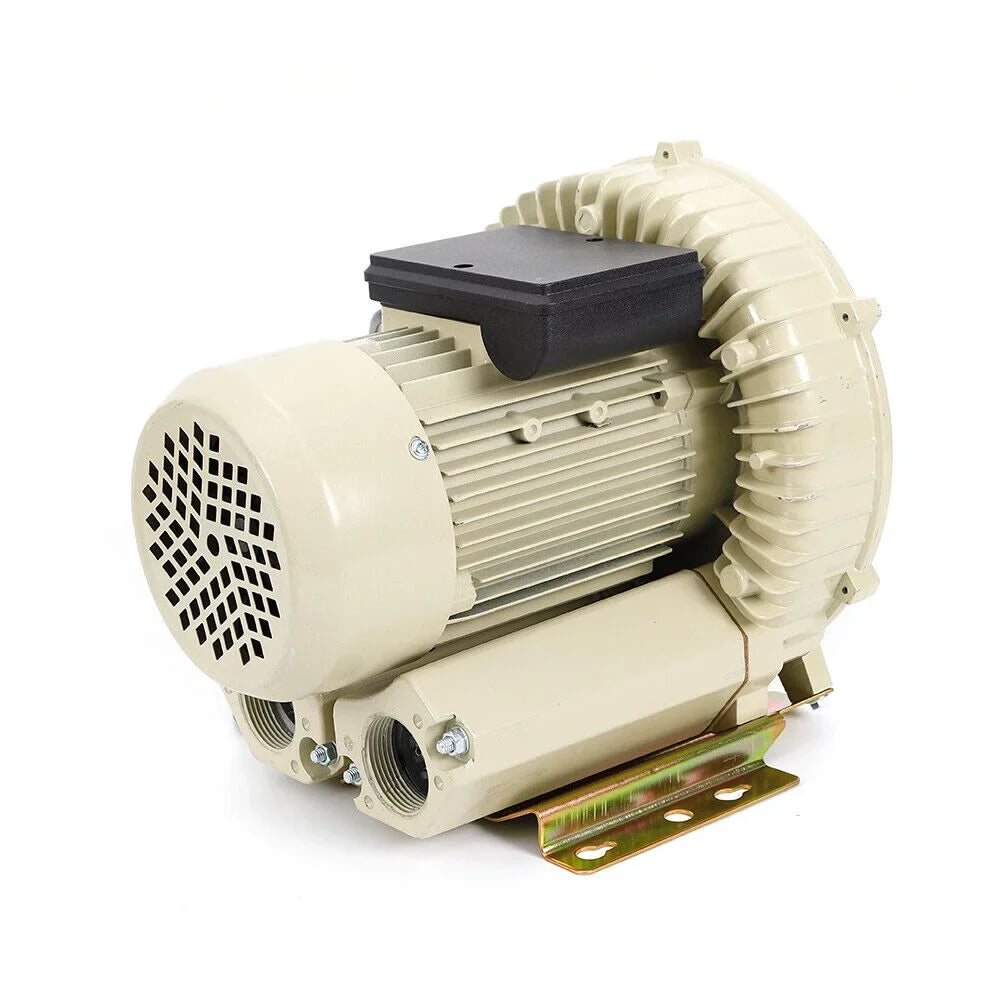 Industrial Blower 110V Pump Fish 370W Miumaeov Aquaculture Pond Pressure oxygen Hydroponics Blower Aquarium High oxygen