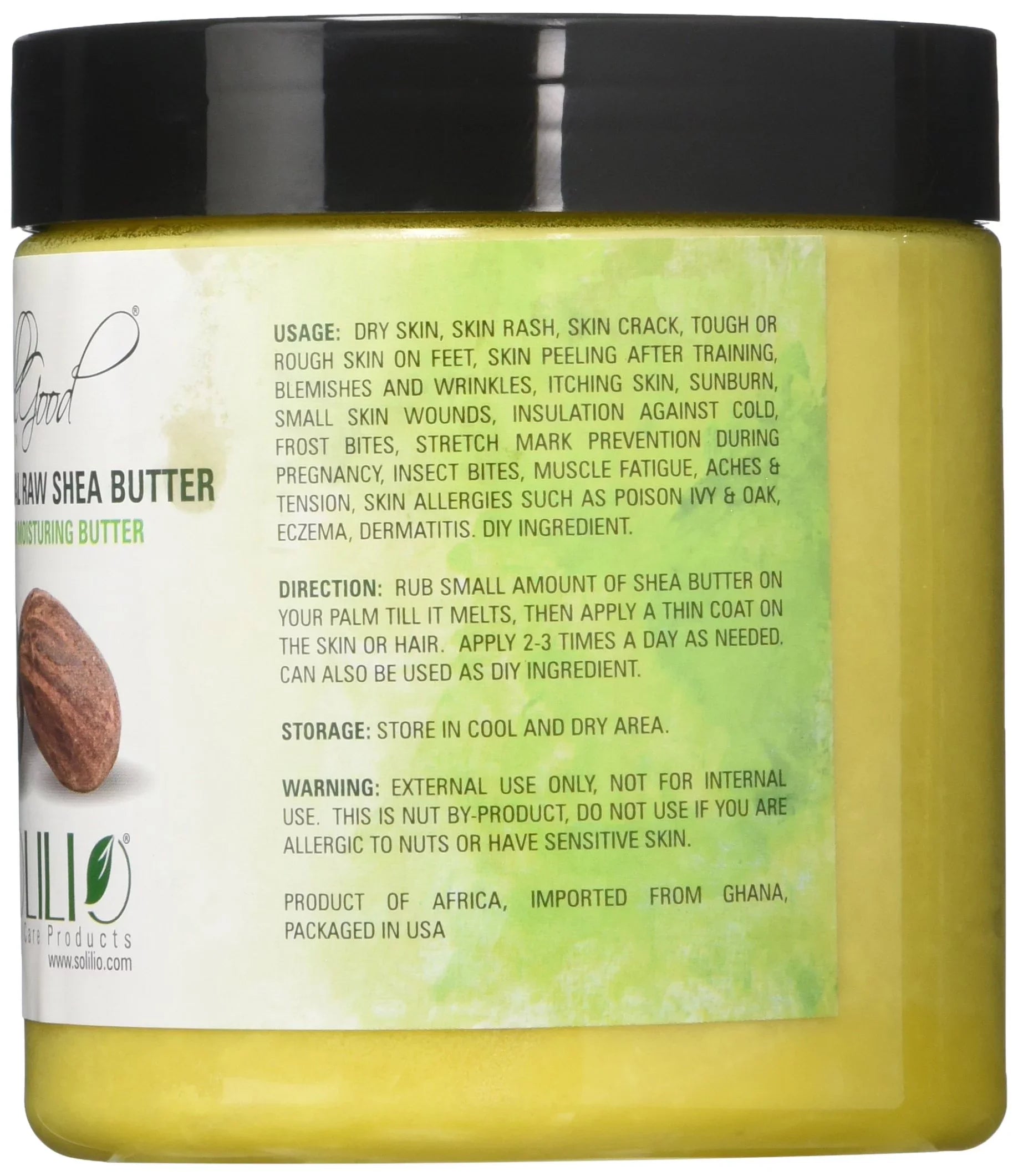 Shea 3 Butter Pack Smellgood African 16Oz