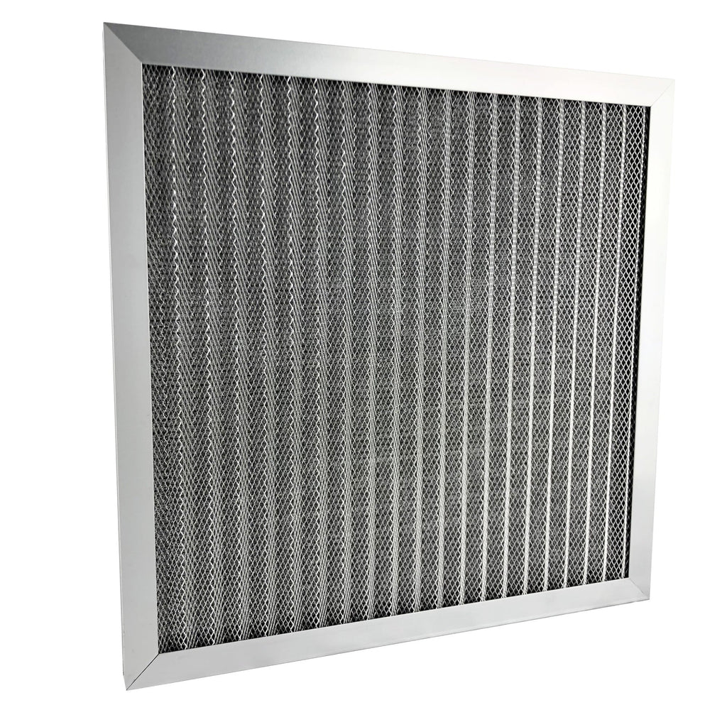 oxygen 14" 1"), Furnace Filter Filter Washable oxygen AC x Electrostatic x Aluminum Central (14"