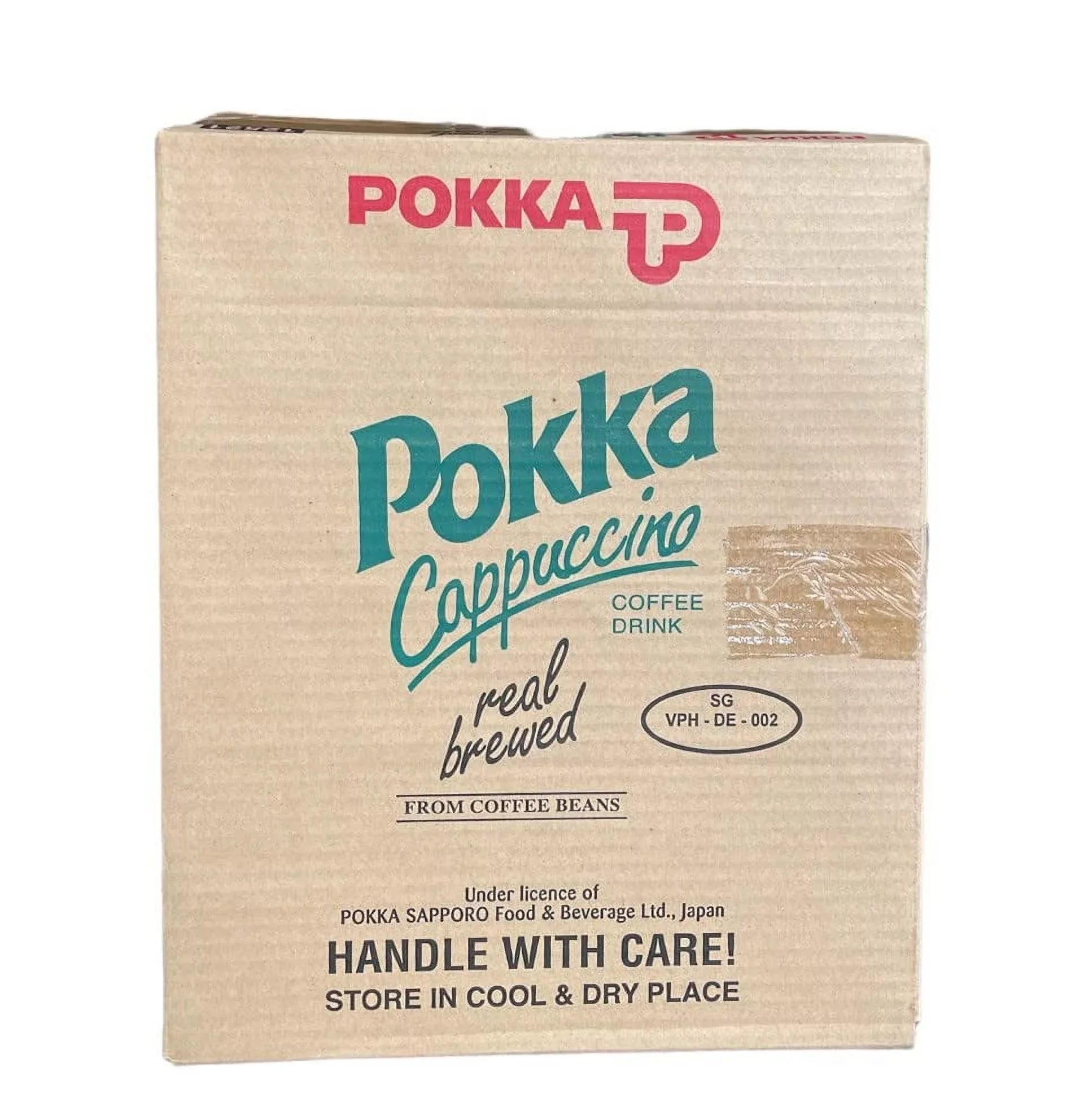 Fl (Cappuccino Pack Vanilla Oz (240Ml) Set - Case)) 9-Pack (1 Each 8.1 30 Coffee Coffee, - Cappuccino, POKKA Of Milk Coffee,