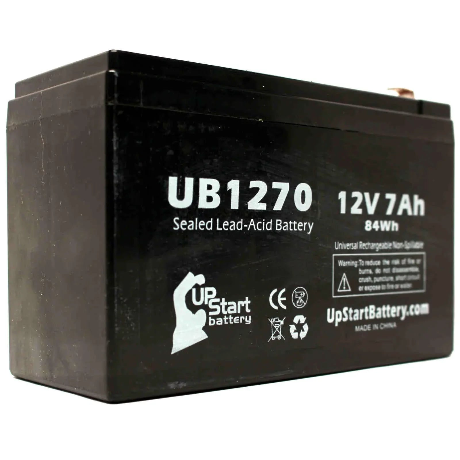 Terminal Replacement F2 UB1270 - Includes Sealed Universal Terminal, Adapters Pack 7Ah, Acid Battery 7000mAh, SMART-UPS to APC SLA) F1 Battery 2x Compatible AGM, 4 SUM1500RMXL2U (12V, - 1500 - F1 Lead
