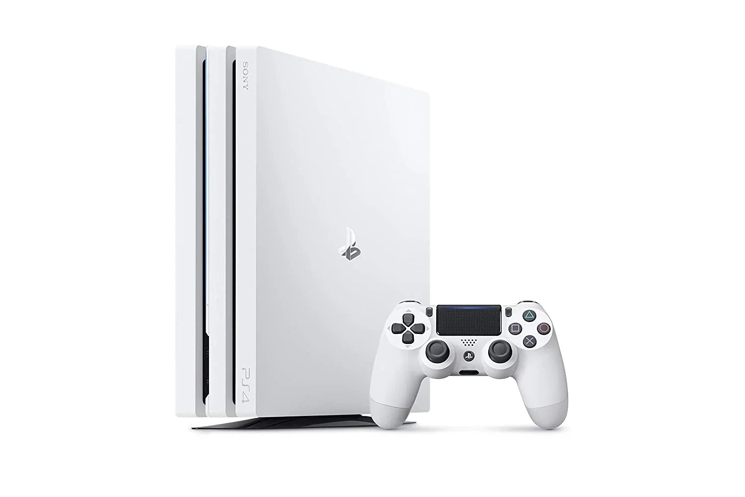 Used Gaming 1TB Pro White + 4 With With Microphone Sony Earbuds AXTION 2 Console G9 PlayStation BOLT Bundle Controller