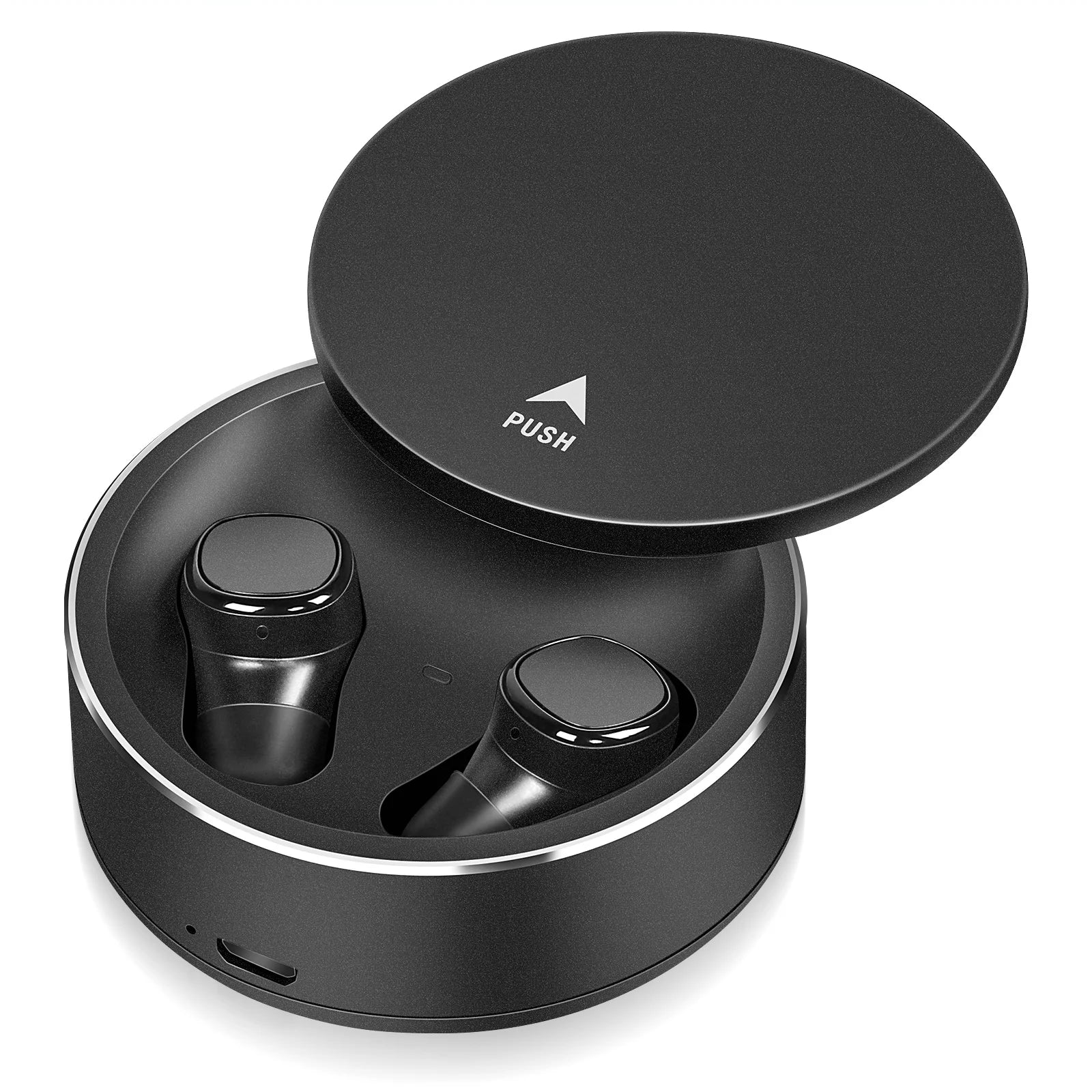 in-Ear Mic Earbuds Built-in Sports 5.0 X7 True Ulefone Earphones Wireless For - Mic Control IPX5 UrbanX Waterproof Touch with Headphones Black Bluetooth Armor Bass Deep 9 Earbuds