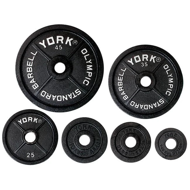 lbs York Barbell Plate - Legacy Standard 100 Olympic