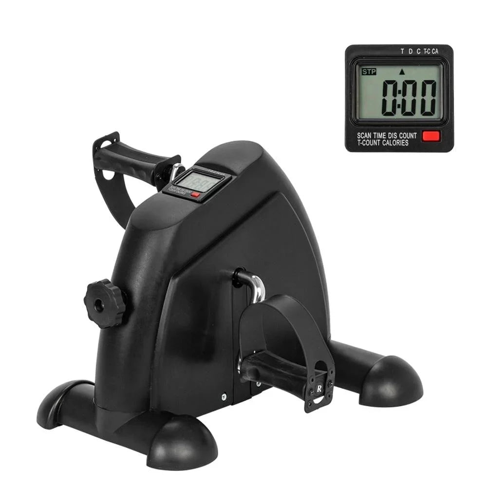 Bike Exerciser Pedal Mini Black Cycling Fitness Exercise