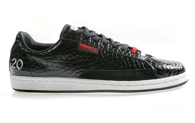 5.5 7 SPORTIE LA. SKIN CROCODILE WOMEN MEN BLACK MATCH NEW PUMA UNISEX // SHOES