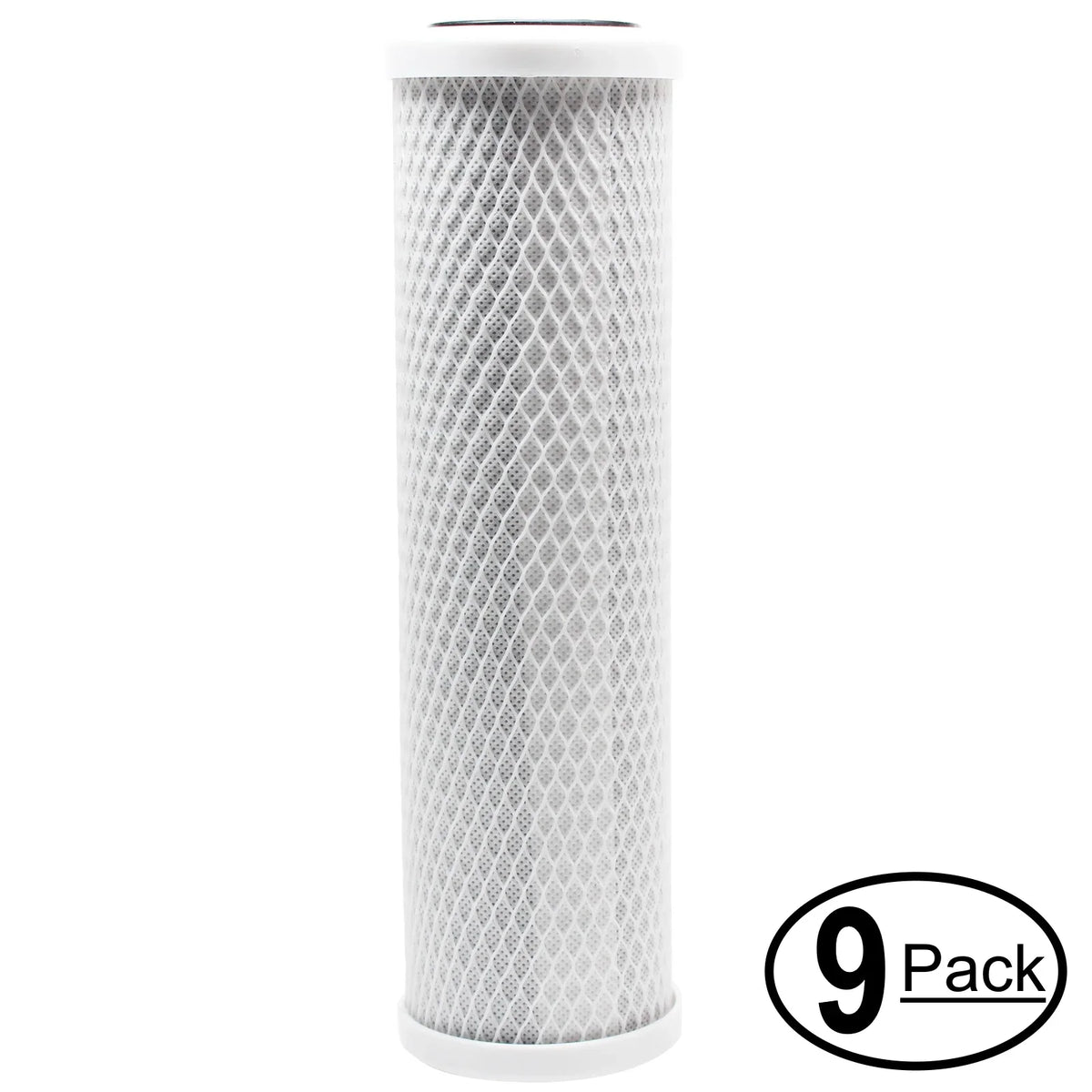 '- - Marine for Carbon Filter Activated Filter Economy Pure System Depot Marine Universal Block inch 9-Pack Denali Depot 4-Stage Replacement MD9113 for Brand 10 RO/DI KleanWater